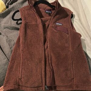 Maroon Patagonia vest